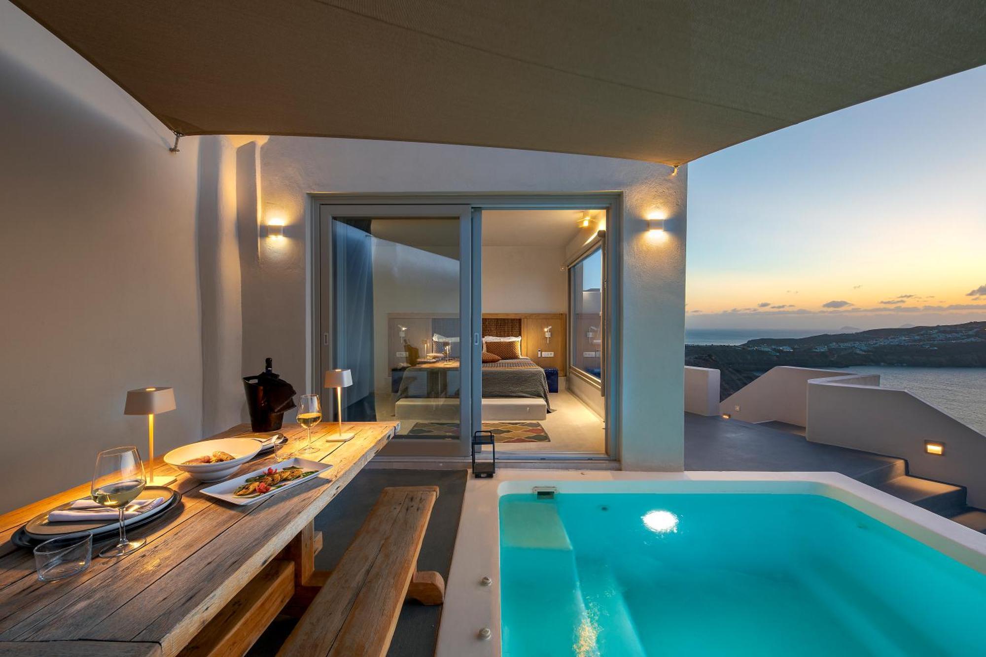 Grand View - Megalochori Santorini Aparthotel Eksteriør bilde