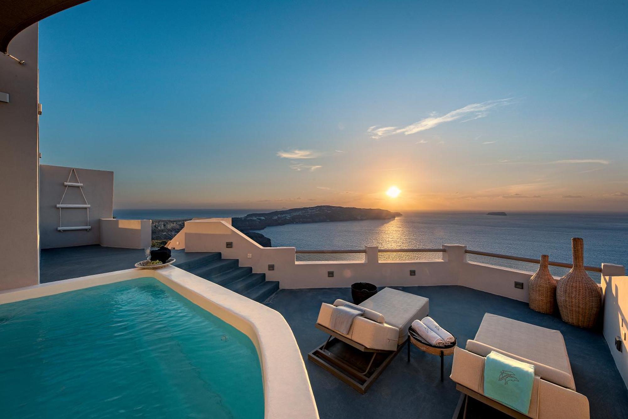 Grand View - Megalochori Santorini Aparthotel Eksteriør bilde