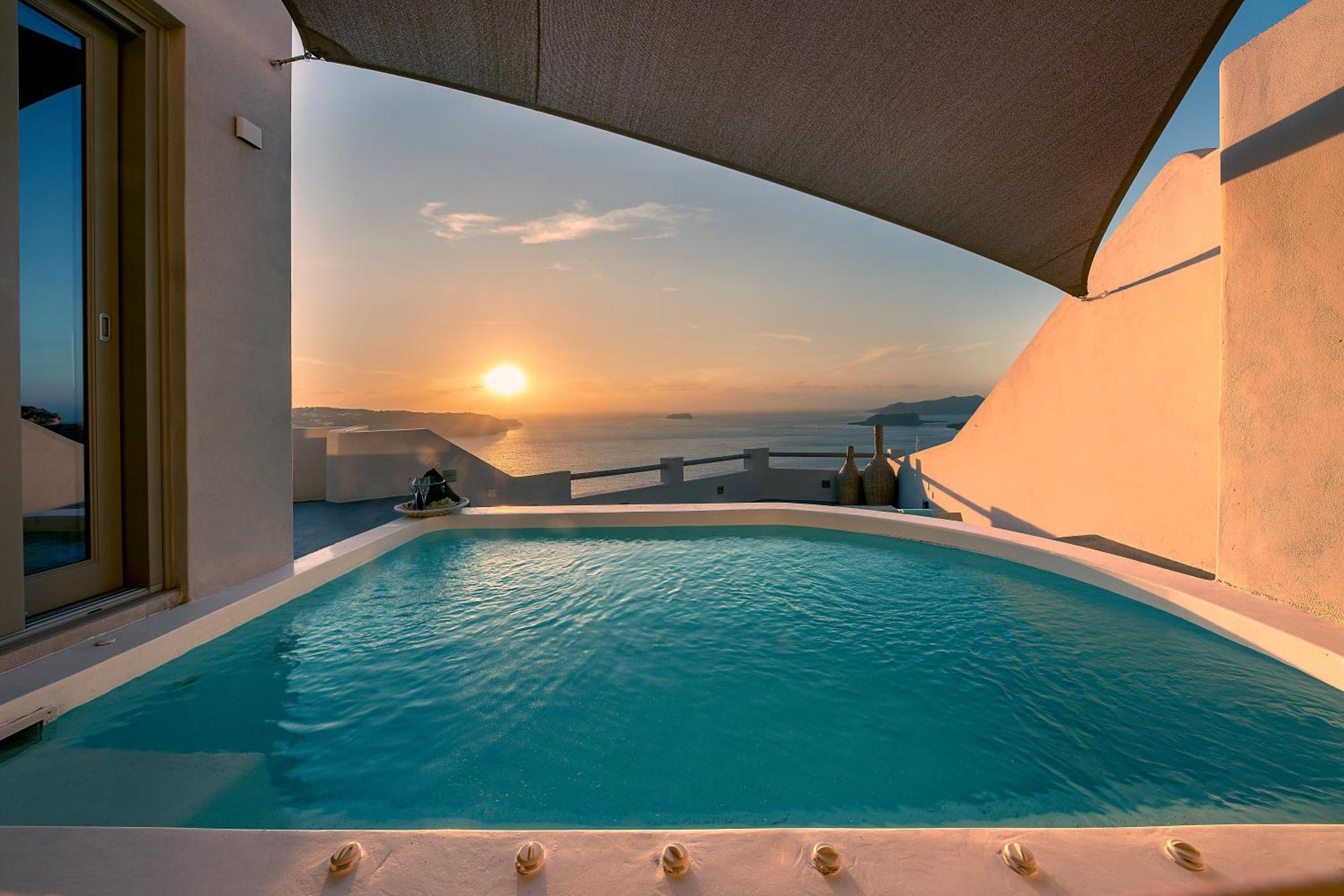 Grand View - Megalochori Santorini Aparthotel Eksteriør bilde