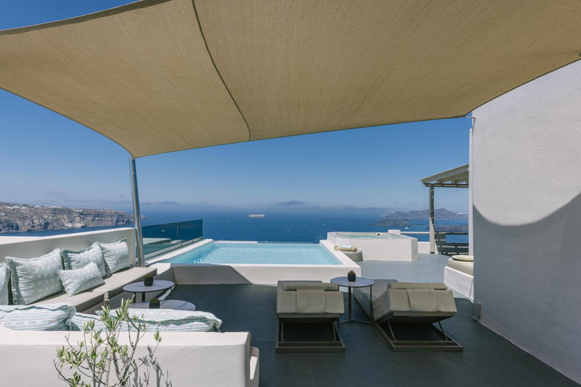 Grand View - Megalochori Santorini Aparthotel Eksteriør bilde